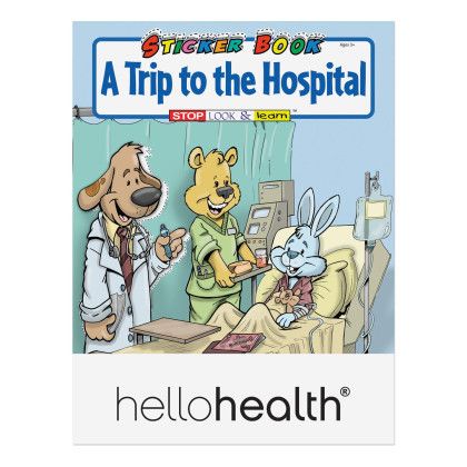 Custom A Trip to the Hospital Stickers Book Custom A Trip to the Hospital Stickers Book