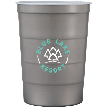 Custom Recyclable Steel Chill-Cups 16oz
