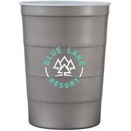 Custom Recyclable Steel Chill-Cups 16oz Custom Recyclable Steel Chill-Cups 16oz