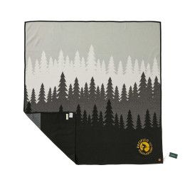 Custom Tentree Organic Cotton Juniper Blanket with Logo - Open
