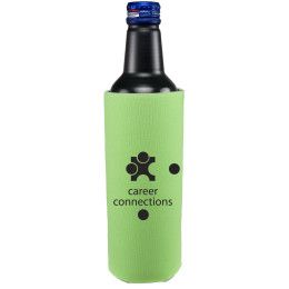 Custom 16oz Tall Bottle Cooler - Neon Green Custom 16oz Tall Bottle Cooler - Neon Green