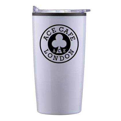 Custom Promo Fleece Blanket Tumbler Combo Set - White Tumbler