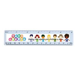 Custom Standard 6 inch Ruler with Full-Color Imprint