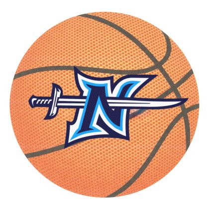 Custom 60 Point Basketball Coaster with Logo