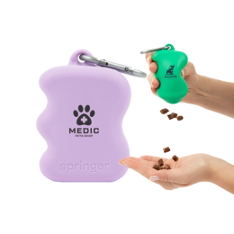 Custom Springer Silicone Dog Treat Dispenser - Lilac