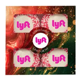 Custom Luxury Chocolate Oreo Gift Sets - Corporate Color Nonpareils with Printed Logo