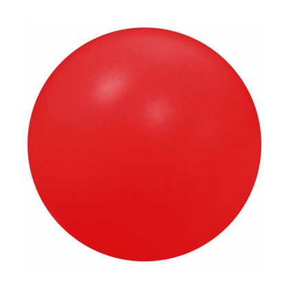 Custom 3" Squeaky Dog Toy Ball - Red