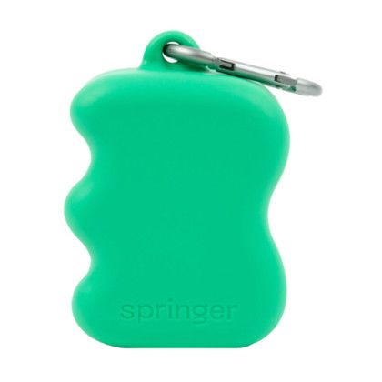 Custom Springer Silicone Dog Treat Dispenser - Spring Green