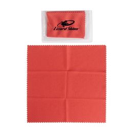 Custom 6" x 6" Microfiber Cloth in Pouch - Red