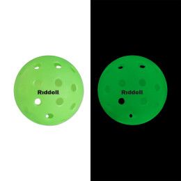 Custom 40 Hole Outdoor Glow in the Dark Pickleball with Logo Imprint
