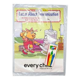Custom Learn About Immunization Fun Pack with Imprint