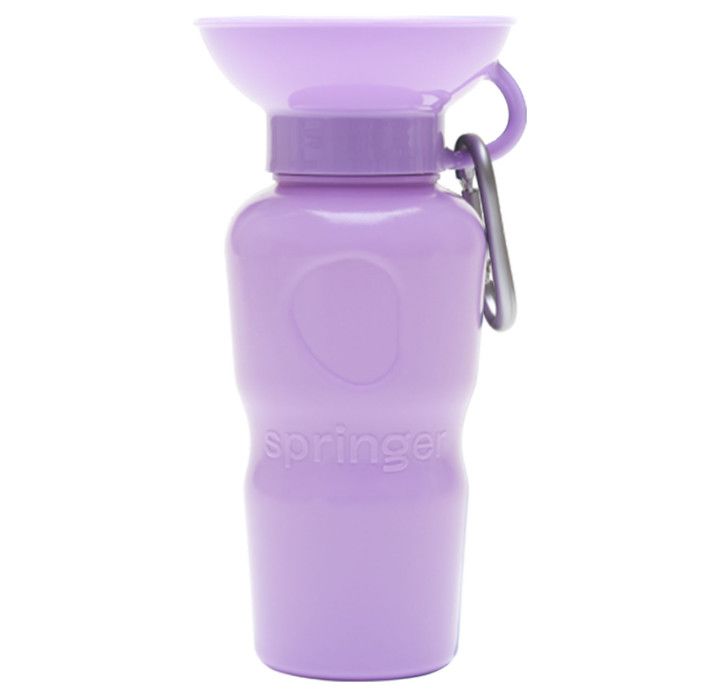 Custom Springer 22 oz Classic Dog Travel Water Bottle