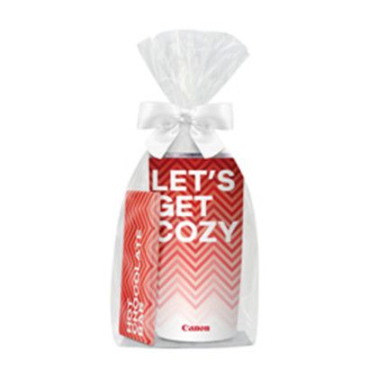 Custom 20 Oz. Insulated Tumbler Gift Set w/ Belgian Milk Hot Cocoa Bar