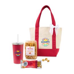 Custom You're Tote-ally Awesome Gift Set - Red