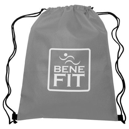 Custom Non-Woven Sports Pack With rPET Material - Gray