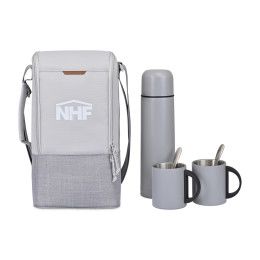Custom Parkview Insulated Coffee-to-Go Carry Tote