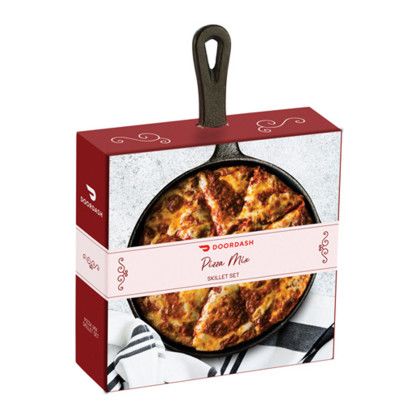 Custom Cast Iron Skillet Pizza Kit