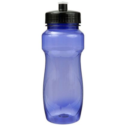 Custom 24oz Eclipse Bottle with Push Pull Lid - Translucent Purple