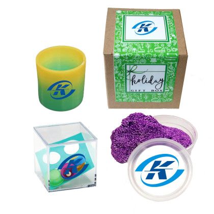 Custom Holiday Fidget Friendly Survival Kit - Full-Color Imprint