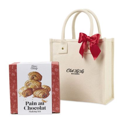 Custom Ooh La La Chocolat Croissant Gift Set with Imprint