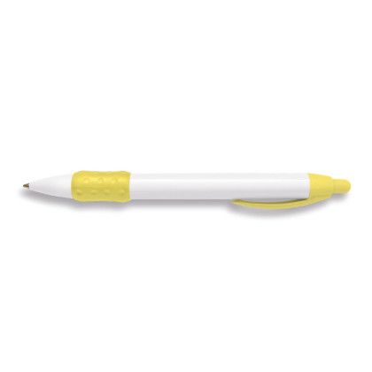 Custom Digital WideBody Color Grip Pen - Yellow