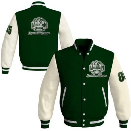 Custom Varsity Jacket - Front and Back