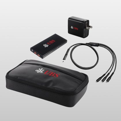 Custom Obsidian Tech Kit with Logo Imprints - Upgrade Fee for Multiple Imprint Colors