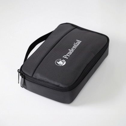 Custom Obsidian Tech Kit - Imprinted Tech Organizer - Upgrade Fee for Multiple Imprint Colors