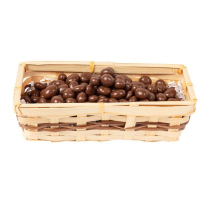 Custom Gift Basket with Choc Covered Raisins