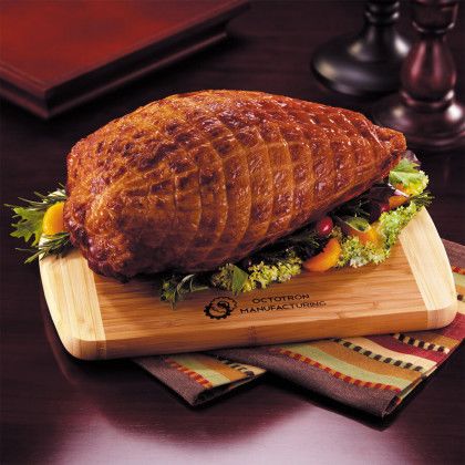 Smoked Turkey Breast with Custom Cutting Board - Firebranded