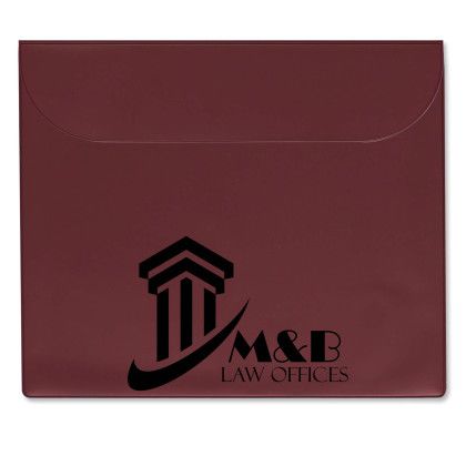 Custom Letter Sized Portfolios - Burgundy