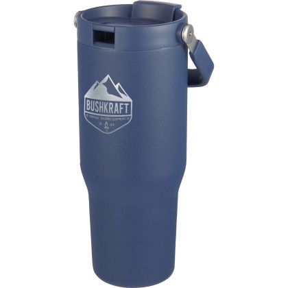 Custom Carnival Recycled Sip Or Swig Tumbler 30 oz - Navy