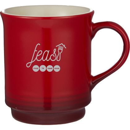 Custom Sonoma Gradient Mug 14oz - Red