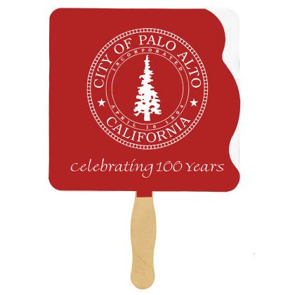 Custom Flag Sandwiched Fan