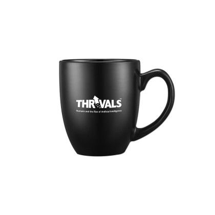 Custom 16 Oz. Ceramic Mug - Black