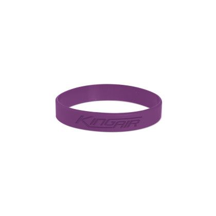 Custom USA Debossed Silicone Bracelet - Purple Custom USA Debossed Silicone Bracelet - Purple