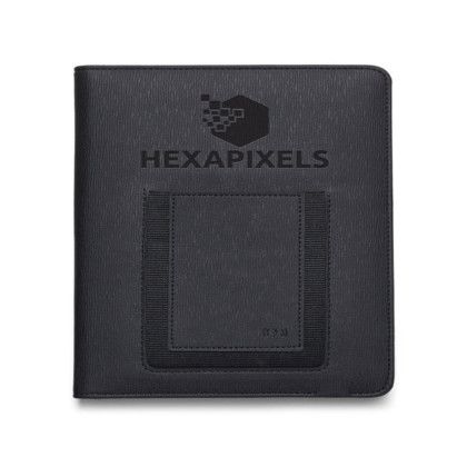 Custom Leeman Roma 6"x8" Wireless Power Charger Refillable Journal