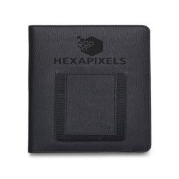 Custom Leeman Roma 6"x8" Wireless Power Charger Refillable Journal