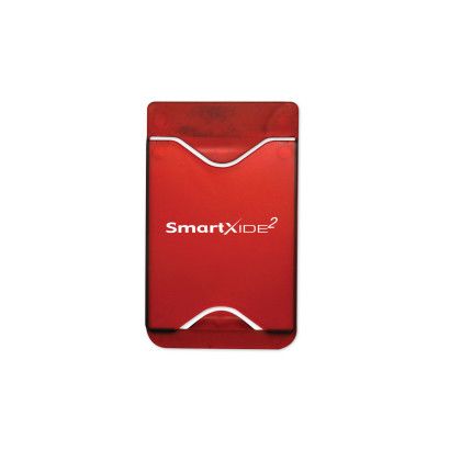 Custom Mobile Phone Pocket - Translucent Red