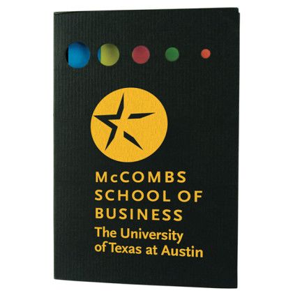 Custom Office Bundle - Black Sticky Note Booklet