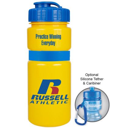 Custom Sportster Bundle - Yellow Bottle with Optional Tether & Carabiner
