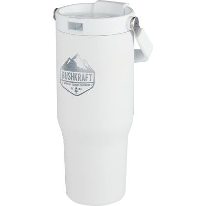 Custom Carnival Recycled Sip Or Swig Tumbler 30 oz - White