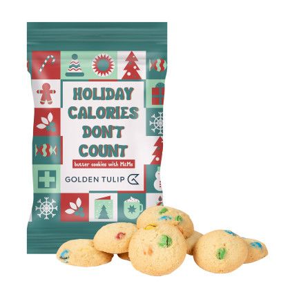 Custom Bite Size M&M's Cookies- 4oz. - Full Color