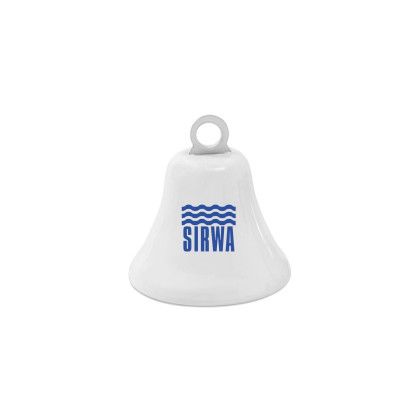 Custom Ornament Bells - White Custom Ornament Bells - White