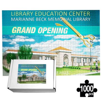 Custom CRYSTAL 1000 Piece Puzzle in Gift Box