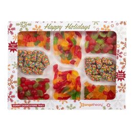 Custom Gummy Charcuterie Tray in Custom Box