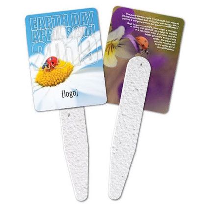 Custom Garden Grow Stakes - Wildflower Mix - Design F