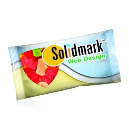 Custom Clever Candy 1oz. Full Color DigiBag with Gummy Bears