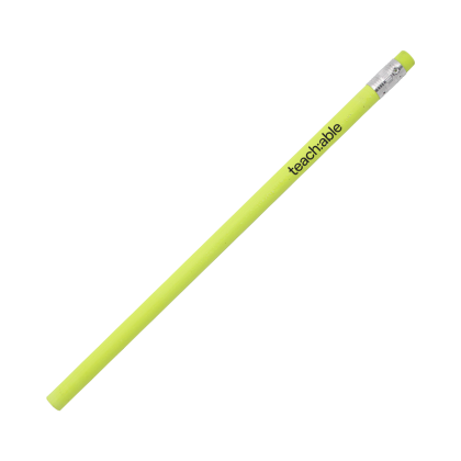 Custom Halcyon Pencil - Neon Yellow