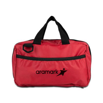 Custom 98pc First Aid Kit in Easy Sorting Bag - Red
